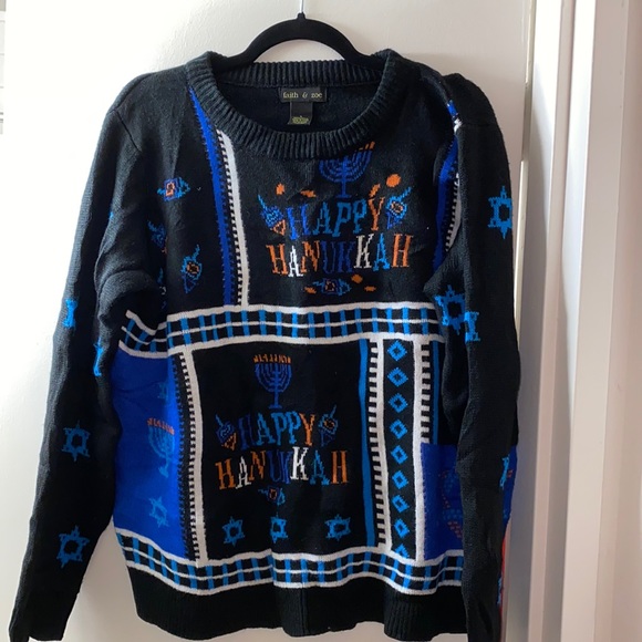 Happy Hanukkah Ugly Christmas Sweater 
